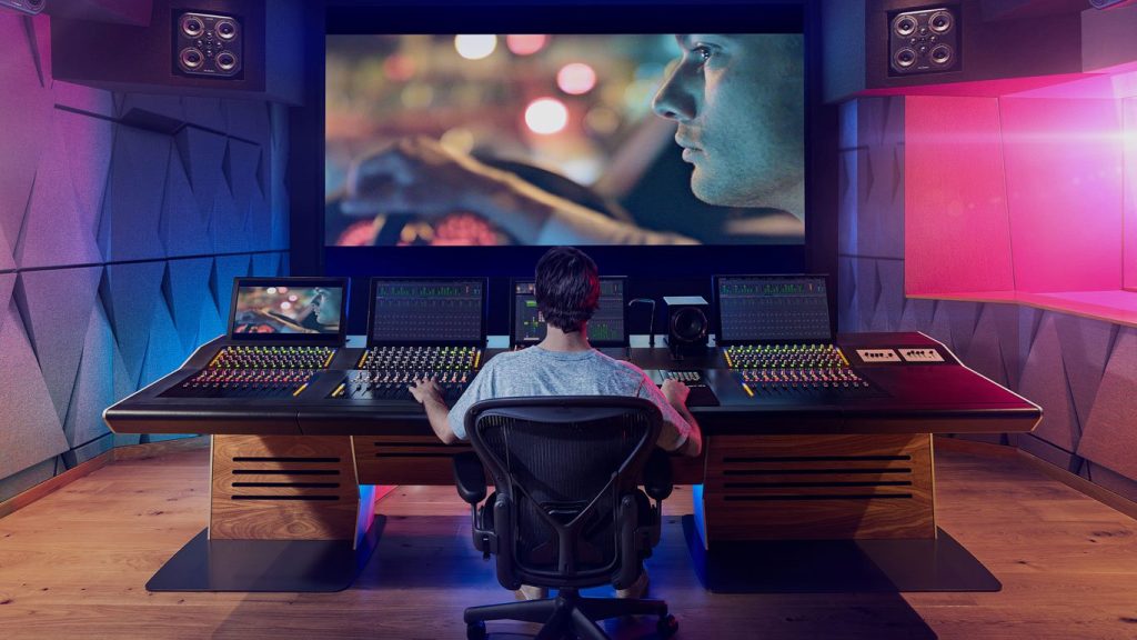 Proceso de filmación de una serie o película estudio